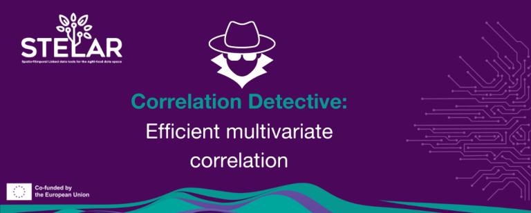 Main visual with the title of the blog "Correlation Detective: Efficient multivariate correlation"