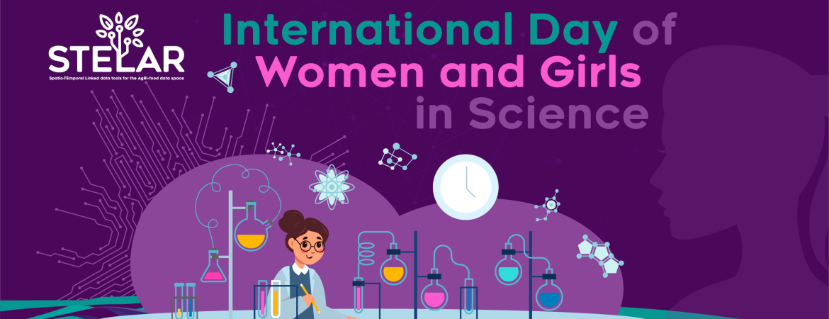 Main visual used for celebrating women in Science