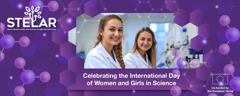 The main visual representing our celebration of International Day of Women and Girls in Science.