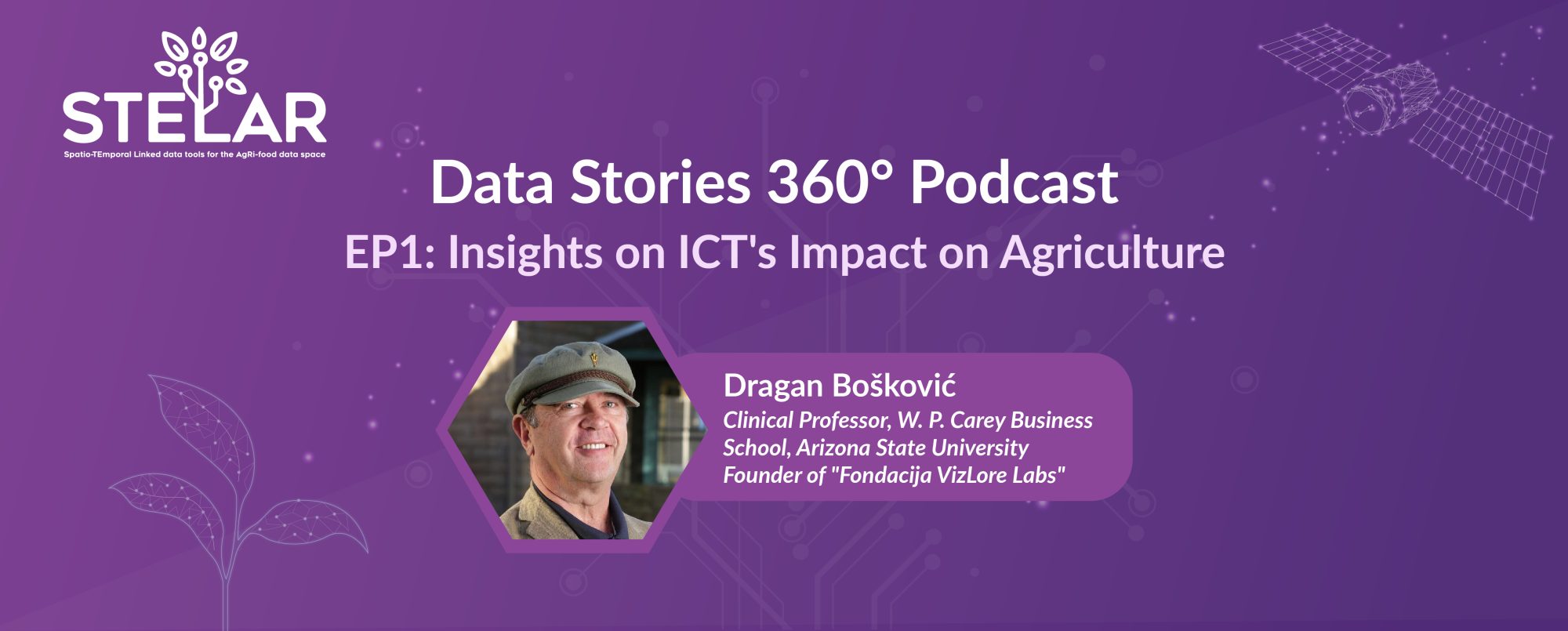 Main visual representing our interview with Dragan Boskovic about the importance of data formats in ICT.